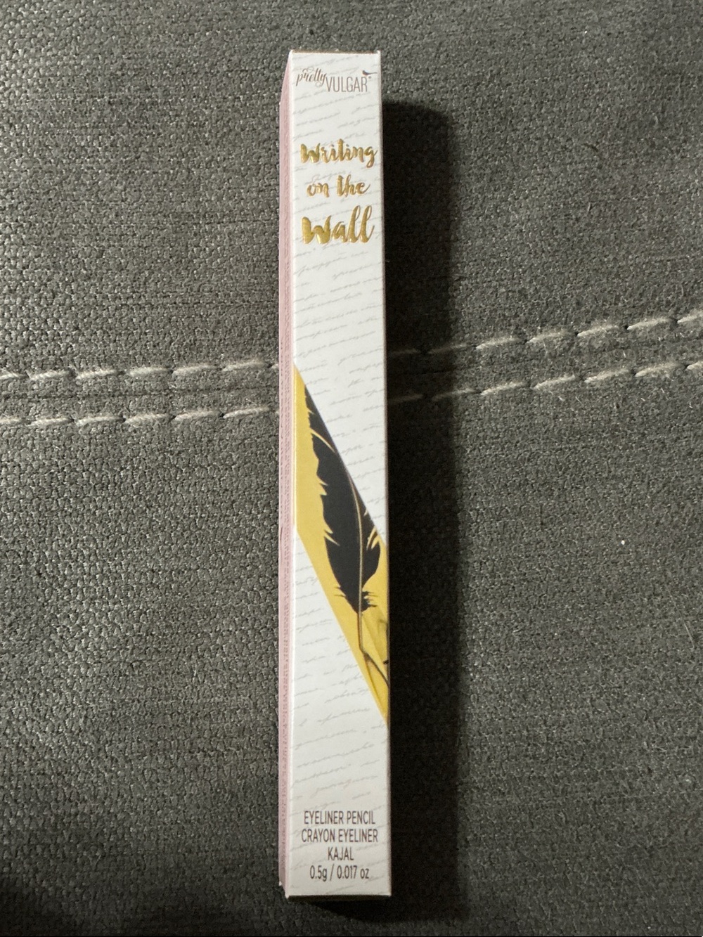 Pretty Vulgar Writing on the Wall eyeliner pencil- color is 49 Blank Page